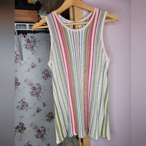 Tommy Bahama Vista Sol Tank Top Womens Size XS Stripe